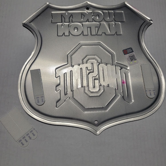 Ohio State Buckeye Nation Metal University Road Sign - Picture 3 of 6
